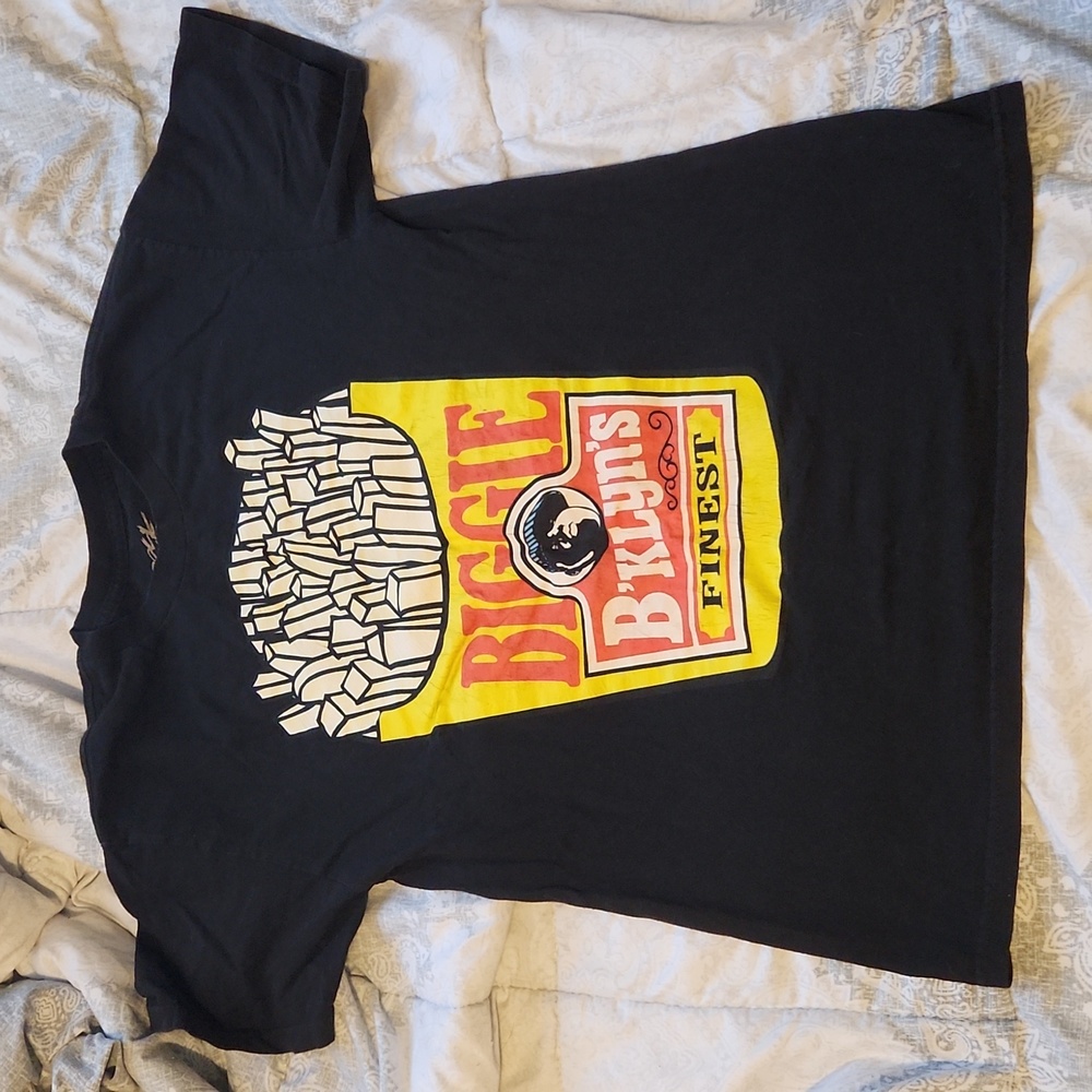 Biggie Smalls Brooklyn's Finest Rock Smith French Fries Graphic T Shirt